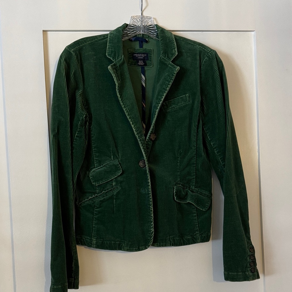 Green Women's Blazer
